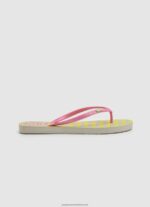 Acid Green Rake Love Beach Flip Flops Pepe Jeans L20F2F705 Women