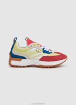 Acid Yellow Lucky Print Combined Sneakers Pepe Jeans L20F2F572 Women