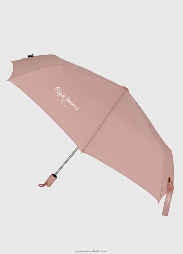 ash_rose_macy_folding_automatic_umbrella_pepe_jeans_l20f2f788_women.jpg Ash Rose Macy Folding Automatic Umbrella Pepe Jeans L20F2F788 Women - Image 1