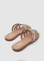 Bare Irma Multistraps Leather Sandals Pepe Jeans L20F2F662 Women - Image 4