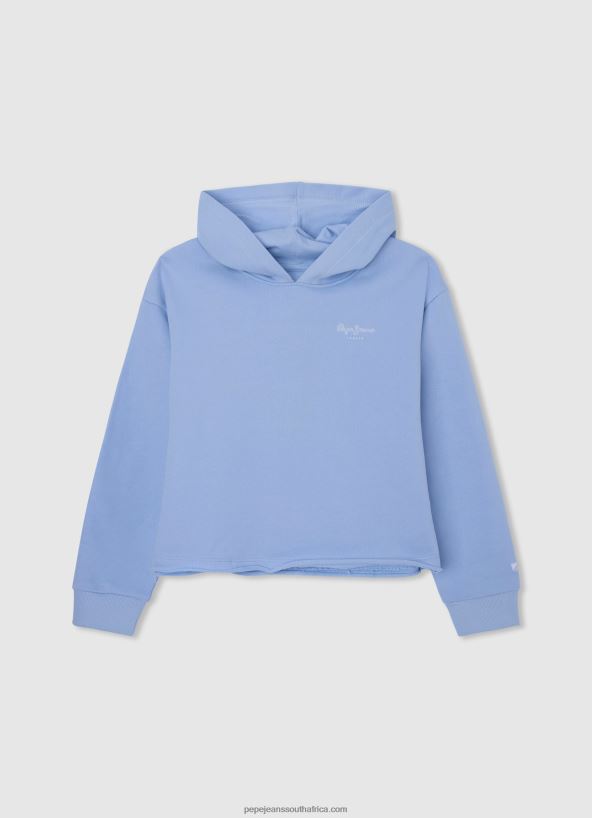 bay_cotton_hoodie_pepe_jeans_l20f2f1415_girl.jpg Bay Cotton Hoodie Pepe Jeans L20F2F1415 Girl - Image 1