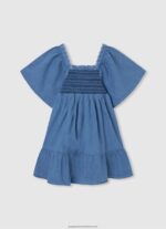 Bay Embroidered Denim Dress Pepe Jeans L20F2F1380 Girl - Image 2