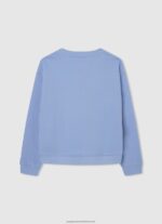 Bay Logo Printed Cotton Jumper Pepe Jeans L20F2F1413 Girl - Image 2