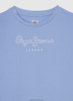 Bay Logo Printed Cotton Jumper Pepe Jeans L20F2F1413 Girl - Image 3