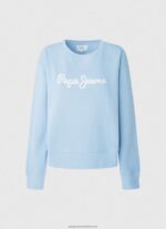 Bay Logo Printed Jumper Pepe Jeans L20F2F275 Women - Image 5