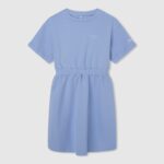 Bay Rounded Collar Mini Dress Pepe Jeans L20F2F1388 Girl