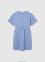 Bay Rounded Collar Mini Dress Pepe Jeans L20F2F1388 Girl