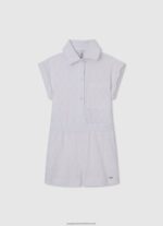 Bay Rounded Collar Mini Dress Pepe Jeans L20F2F1388 Girl - Image 4