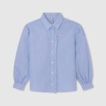 Bay Saura Striped Print Blouse Pepe Jeans L20F2F1436 Girl