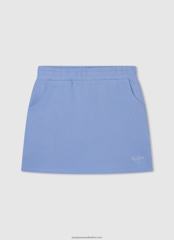bay_stretchy_waist_mini_skirt_pepe_jeans_l20f2f1394_girl.jpg Bay Stretchy Waist Mini Skirt Pepe Jeans L20F2F1394 Girl - Image 1