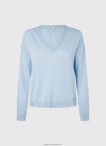 Bay V Neckline Relaxed Fit Jersey Pepe Jeans L20F2F249 Women - Image 5