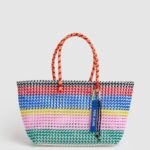 Bay Woven Plastic Tote Bag Pepe Jeans L20F2F721 Women