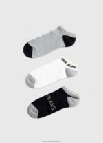 Black 3Pack Ankle Socks Pepe Jeans L20F2F1147 Men