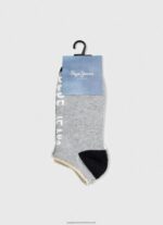 Black 3Pack Ankle Socks Pepe Jeans L20F2F1147 Men - Image 3