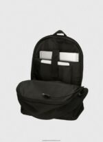 Black Aris Double Zip Performance Backpack Pepe Jeans L20F2F752 Women - Image 5