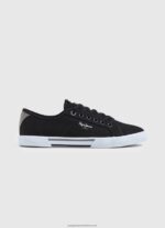 Black Basic Brady Sneakers Pepe Jeans L20F2F1241 Men