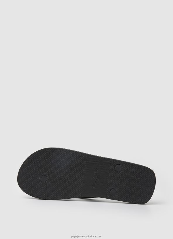 Black Bay Beach Basic Beach Flip Flops Pepe Jeans L20F2F1265 Men - Image 5