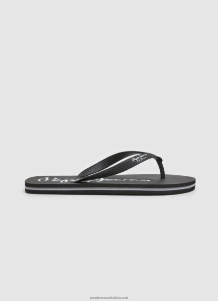 Black Bay Beach Basic Beach Flip Flops Pepe Jeans L20F2F1265 Men