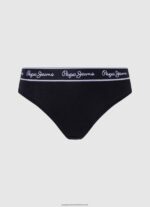 Black Classic Panty With Printed Logo Pepe Jeans L20F2F550 Women - Image 3