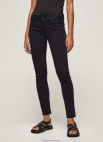 Black Classic Skinny Trousers Pepe Jeans L20F2F297 Women - Image 2