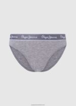 Black Classic Thong With Printed Logo Pepe Jeans L20F2F549 Women - Image 4