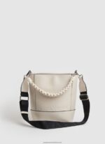 Black Double-Handled Bucket Bag Pepe Jeans L20F2F732 Women - Image 4