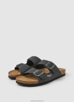 Black Double Kansas Anatomical Sandals Pepe Jeans L20F2F1271 Men - Image 3