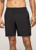 Black Fergus Cargo Swimsuit Shorts Pepe Jeans L20F2F1142 Men - Image 4