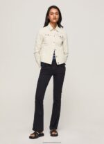 Black Flare Slim Trousers Pepe Jeans L20F2F294 Women