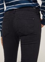 Black Flare Slim Trousers Pepe Jeans L20F2F294 Women - Image 4