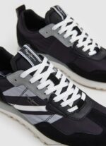 Black Foster Man Combined Sneakers Pepe Jeans L20F2F1199 Men - Image 5