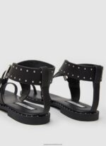Black Hayes Trend Flat Sandals Pepe Jeans L20F2F656 Women - Image 4