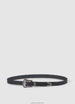 Black Leather Thin Belt Pepe Jeans L20F2F759 Women