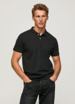 Black Logo T-Shirt Pepe Jeans L20F2F1086 Men