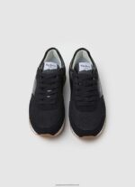 Black London Troy Combined Sneakers Pepe Jeans L20F2F611 Women - Image 2