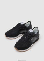 Black London Troy Combined Sneakers Pepe Jeans L20F2F611 Women - Image 3
