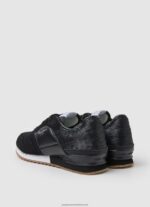 Black London Troy Combined Sneakers Pepe Jeans L20F2F611 Women - Image 4
