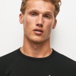 Black Long-Sleeved Cotton T-Shirt Pepe Jeans L20F2F1008 Men
