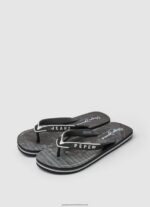 Black Pool Motorbike Beach Flip Flops Pepe Jeans L20F2F1269 Men - Image 3