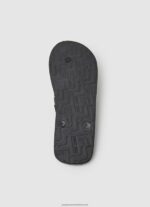 Black Pool Motorbike Beach Flip Flops Pepe Jeans L20F2F1269 Men - Image 5