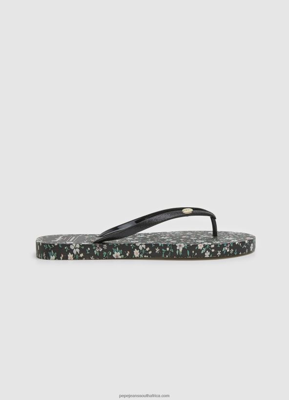 black_rake_garden_night_beach_flip_flops_pepe_jeans_l20f2f701_women.jpg Black Rake Garden Night Beach Flip Flops Pepe Jeans L20F2F701 Women - Image 1