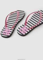 Black Rake Love Beach Flip Flops Pepe Jeans L20F2F706 Women - Image 4