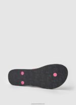 Black Rake Love Beach Flip Flops Pepe Jeans L20F2F706 Women - Image 5