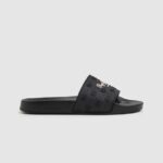 Black Slider Plain Beach Flip Flops Pepe Jeans L20F2F690 Women