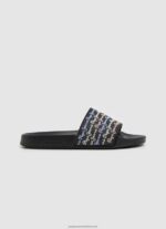 Black Slider Set Beach Flip Flops Pepe Jeans L20F2F692 Women