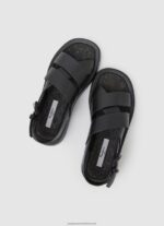 Black Summer Block Wedge Sandals Pepe Jeans L20F2F651 Women - Image 2
