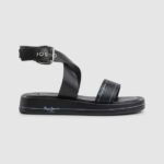 Black Summer Logy Wedge Sandals Pepe Jeans L20F2F652 Women
