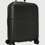 Black Trolley Abs 55Cm. Highlight Hard Suitcase Pepe Jeans L20F2F758 Women
