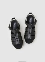 Black Venus Point Trek Sandals Pepe Jeans L20F2F686 Women - Image 2
