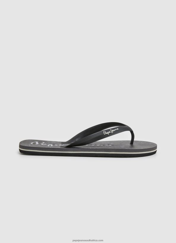black_whale_bandana_beach_flip_flops_pepe_jeans_l20f2f1284_men.jpg Black Whale Bandana Beach Flip Flops Pepe Jeans L20F2F1284 Men - Image 1